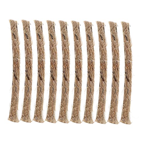ibasenice 20Pcs Lighter Rope Fire for Outdoor Weather Resistant Fire Igniter for Quick Fire Starting Rain Conditions