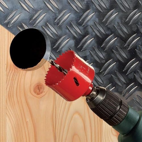 Lochsägen Cutter,Metall Lochschneider,Schneller Schnitt Qualität Lochschneider Bohrer,Glatte schnelle Schneiden,für Holz, Kunststoff, UPVC, Fiberglas und Gipskart