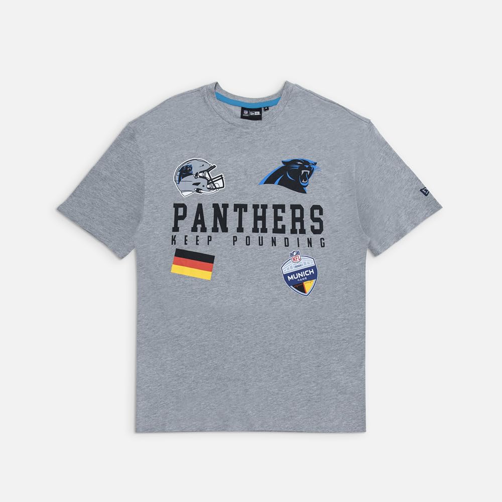 New Era NFL ISG 2024 Collegiate Oversized T-Shirt Carolina Panthers S