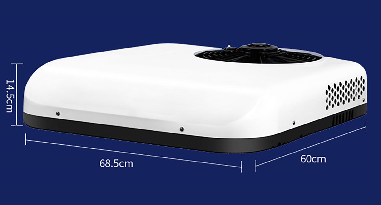 Klimatyzator 12 V / 24 V Rv, Klimatyzacja Samochodowa, Do Ciężarówki Rv Boat Automotive Camper Travel Trailer(Size:12V)