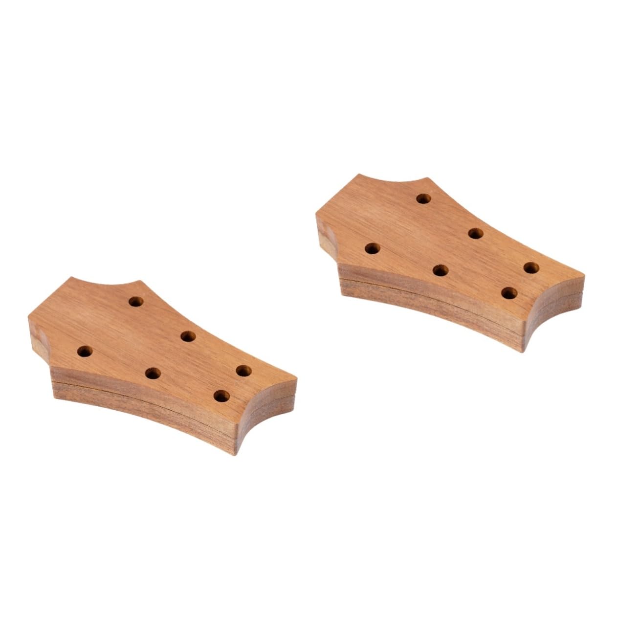 ibasenice 2stücke Guitar Plectrum Holder Aus Holz Kreative Aufbewahrung Für Gitarrenplektren Gitarrenform Für Musiker Und Zu Besonderen Anlässen