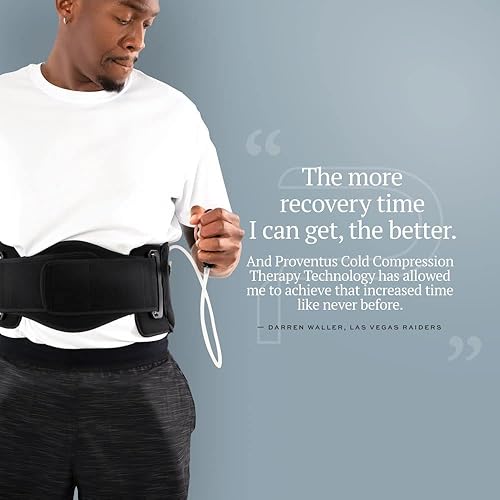 Miniatura 5 de Envoltura trasera de compresión fría: recuperación ortopédica. Alivio del dolor y recuperación poscirugía. Reduce el dolor y la inflamación.