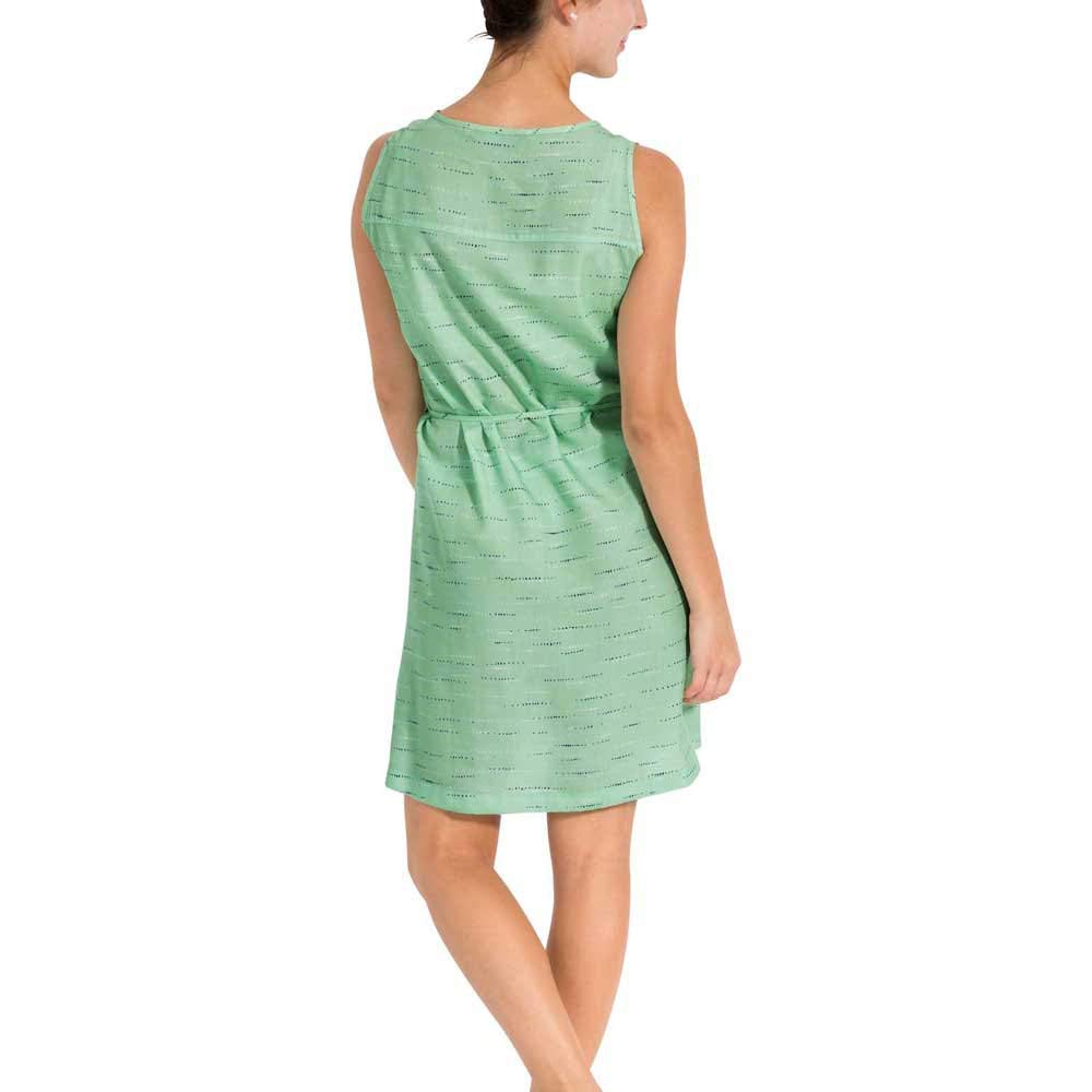VAUDE Lozana AOP III Vestito da Donna, Donna, Abito da Donna., 41975, Verde di Maggio, 42