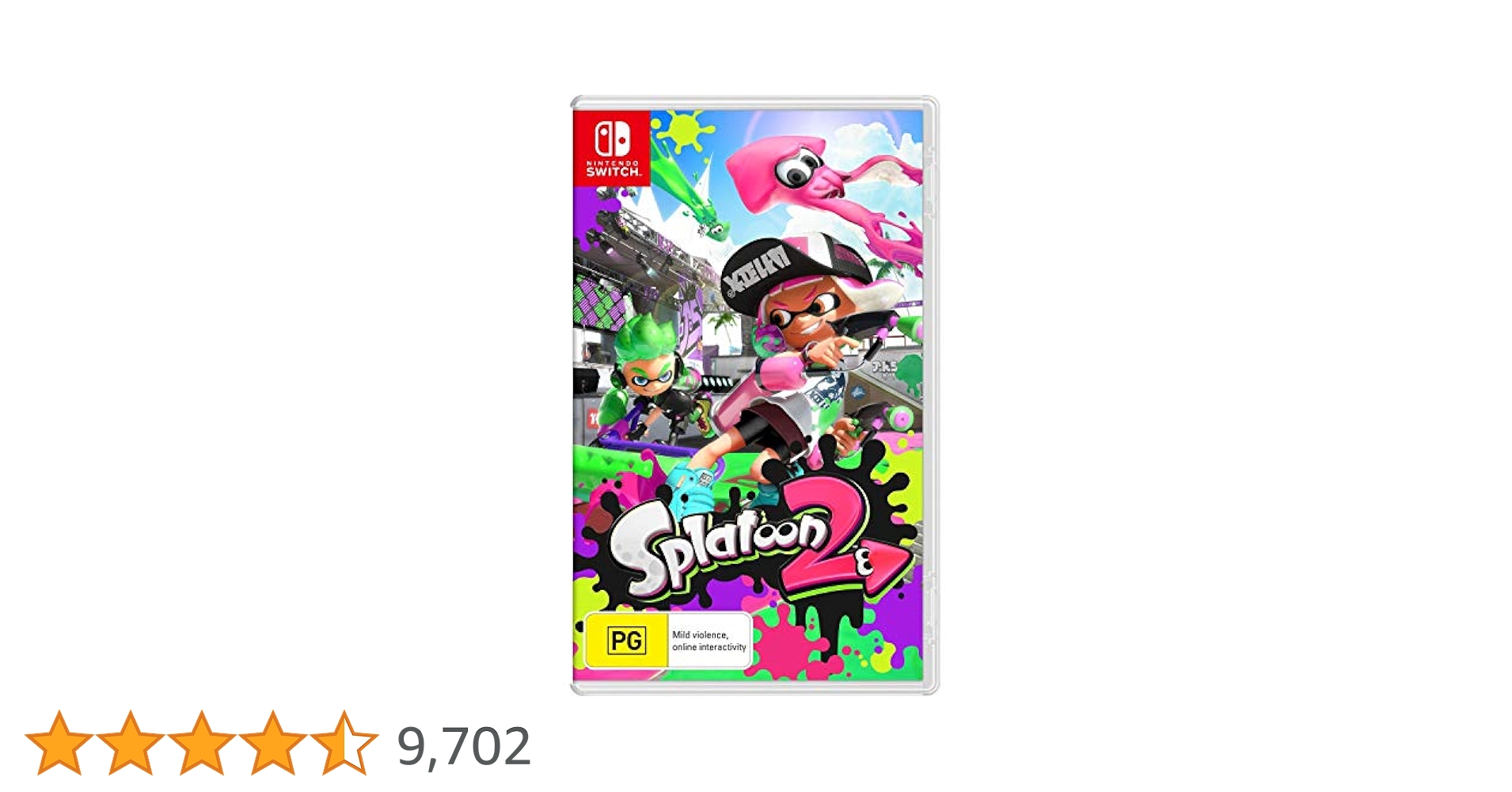 Nintendo Switch - 新品 送料込 スプラトゥーン2セット　(オンライン90日間利用券付き) 任天堂 Nintendo Switch スプラトゥーン2セット [Nintendo