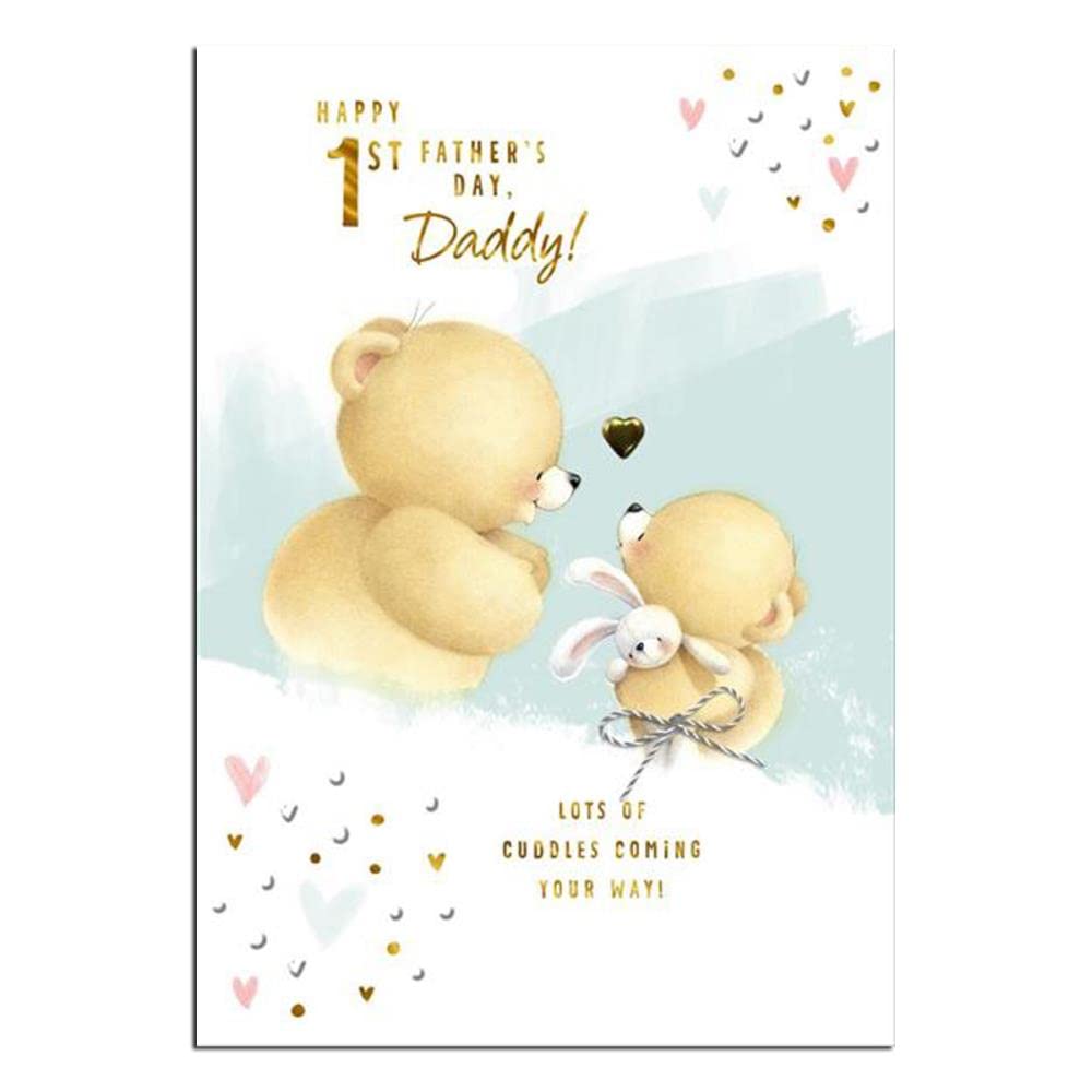 Forever Friends Daddy 1st Father's Day Card