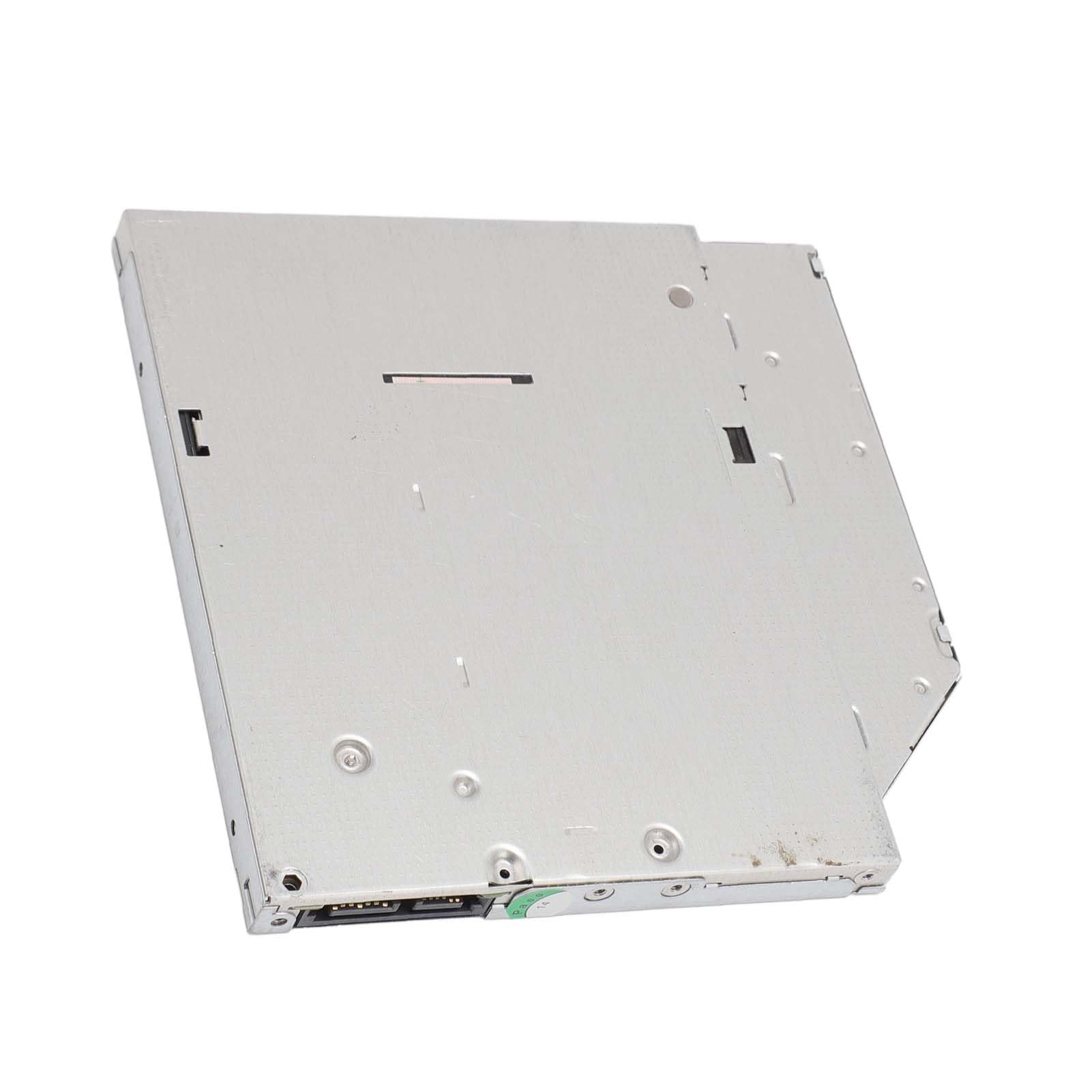 Zunate Enregistreur de CD DVD de Remplacement, Lecteur de Graveur de CD DVD Série SATA Slim pour Ordinateur Portable, Lecteur de Graveur de CD DVD en Alliage D'aluminium (9,5 mm)