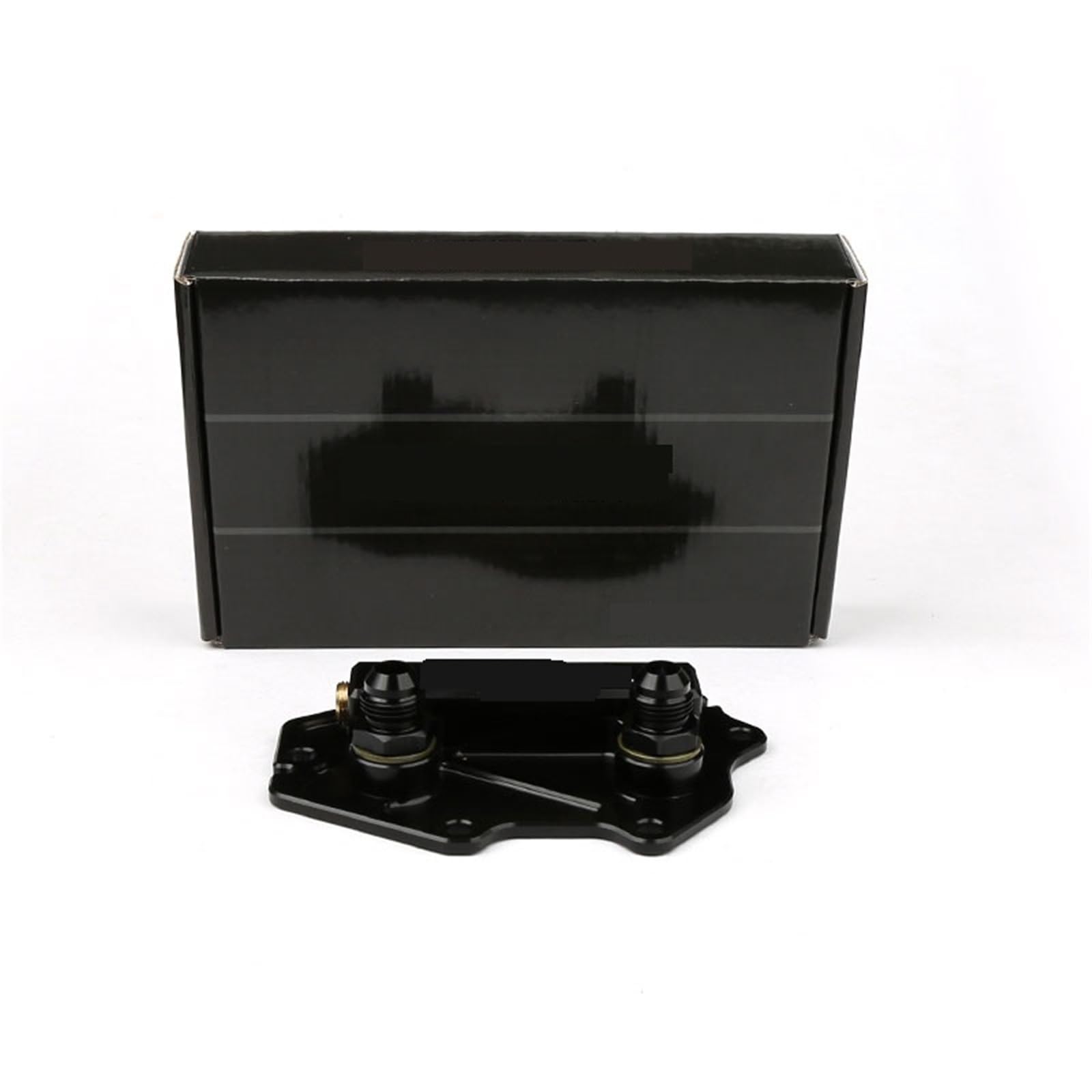 Radiador Enfriador Radiador Modificado Para Enfriador De Aceite De Motor De Coche Para BMW Serie G B48TU 2.0T. Adaptador De Placa Sándwich De De Aceite BB-OCA-115 en Radiadores del motor(AN8 Fitting)