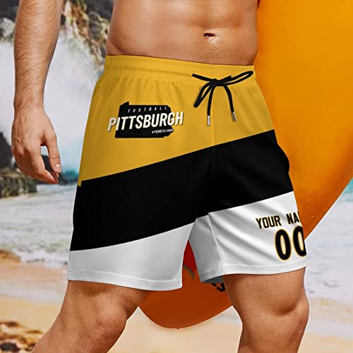 Custom Football Shorts for Men Youth City Gifts Sport Beach Shorts Personlized Name Number Quick Dry Football Pants4