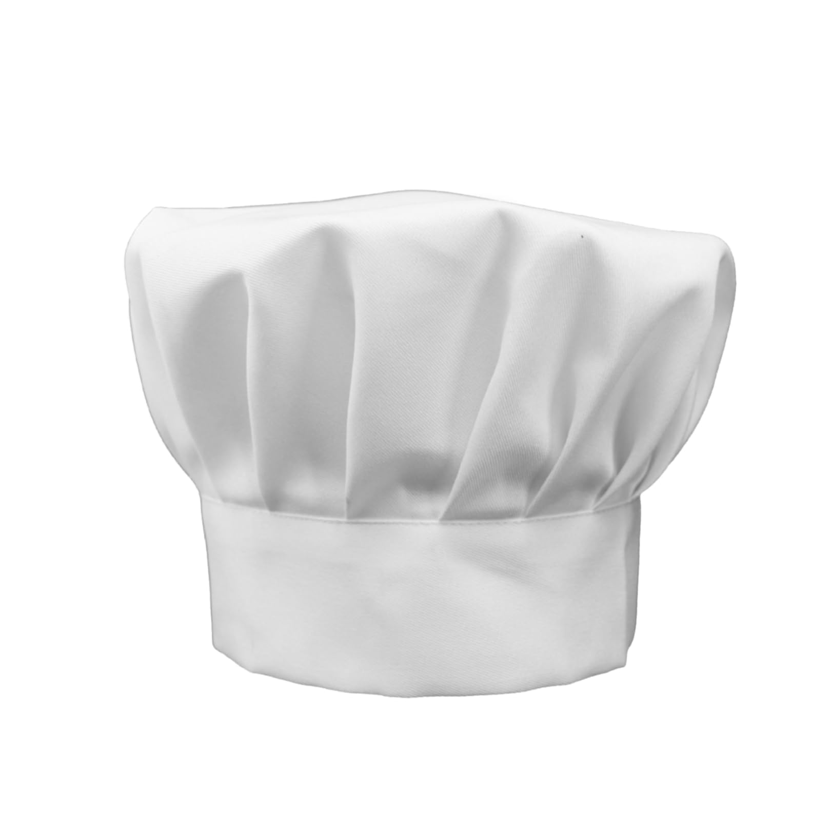 FJDRSIG Unisex Chef Hat,Adjustable Elastic Chef Hats for Men, Breathable Comfortable Chefs Hats for Adults, Professional Chefs Hat Women, Suit Bakers Baking Cooking Kitchen Restaurant Home(White)
