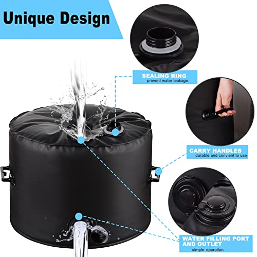 Slashome Water Filled Umbrella Base Weight Bag, Large Water Inlet Heavy Duty Sun Umbrella Stand, Up To 100 Lbs Waterproof For Outdoor Patio Stand #TOP3