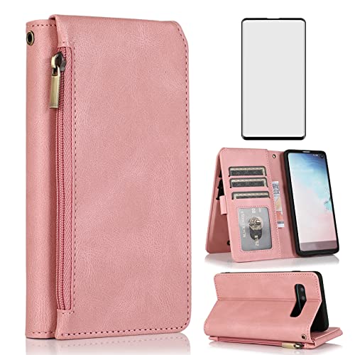 Coque Samsung S10 Plus Asuwish XKLLPT finition or rose