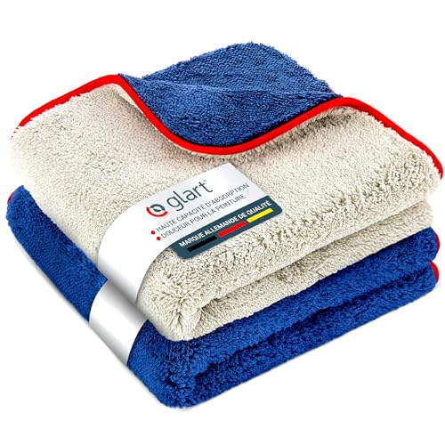 Glart 472PP Lot de 2 chiffons microfibres 40x40 cm pour...