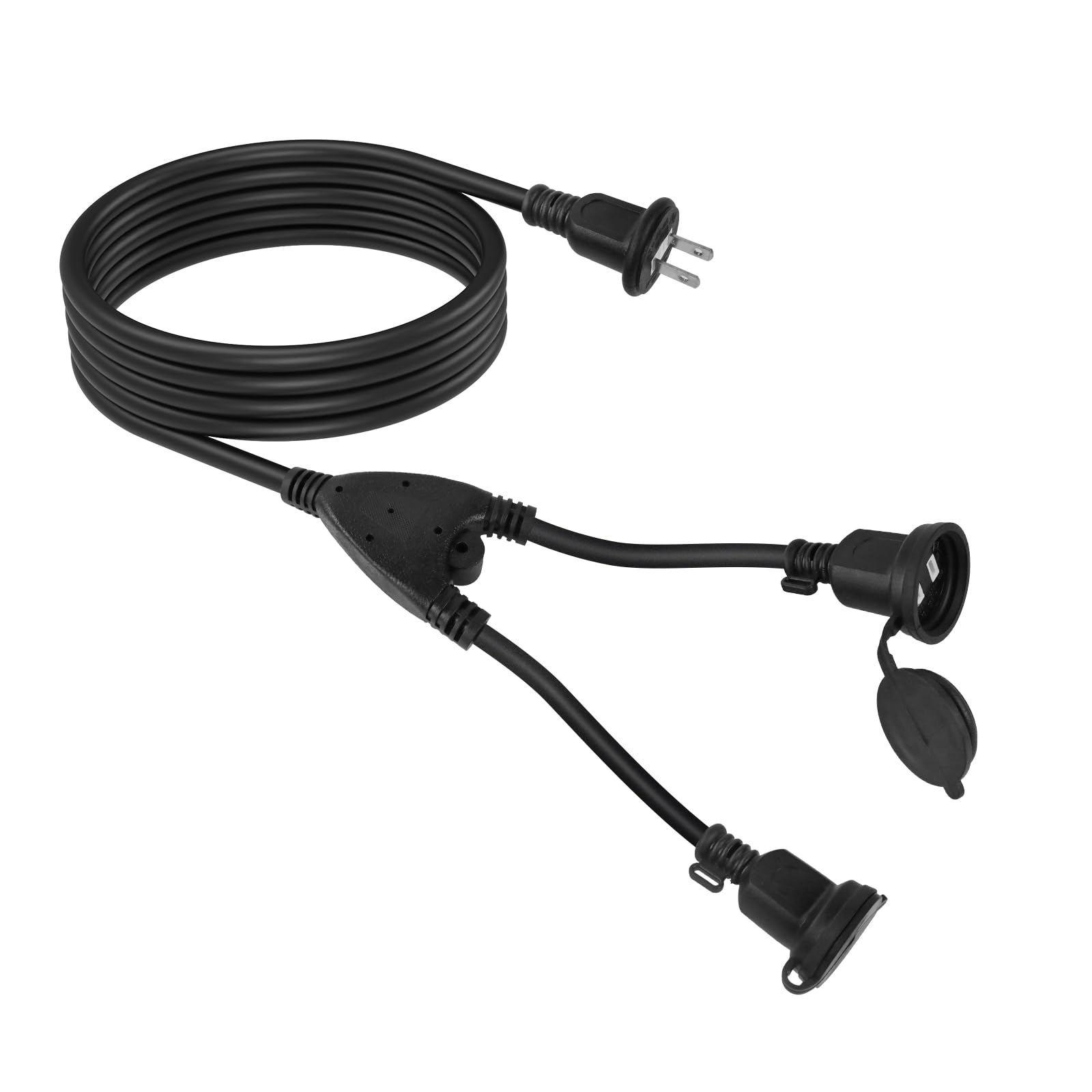 イルミネーション　防水　コード Amazon.co.jp: EnergyPro 屋外 防雨 延長コード 2分配 3m 12A