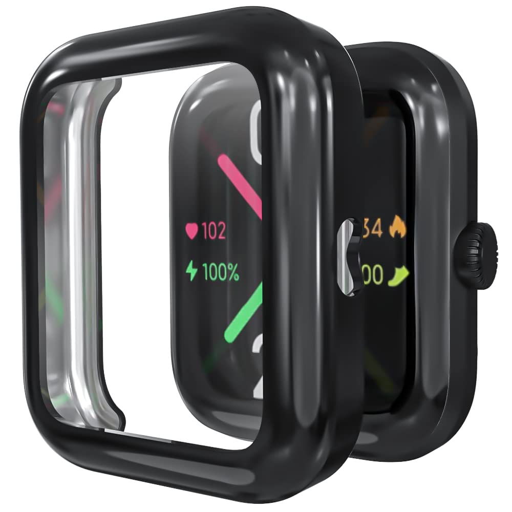Sounce Watch Case Compatible For Noise Pulse Go Buzz Tempered Glass Screen Protector,Hd Clear Touch Sensitive Ultra Thin Pet Protective Cover - Black, usb type a (B0BG1TTP6X) Amazon Price History, Amazon Price Tracker