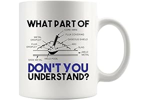 Welder Gifts for Men Women Welding Novelty Drinkware Ceramic Mug 11 oz White 11 oz