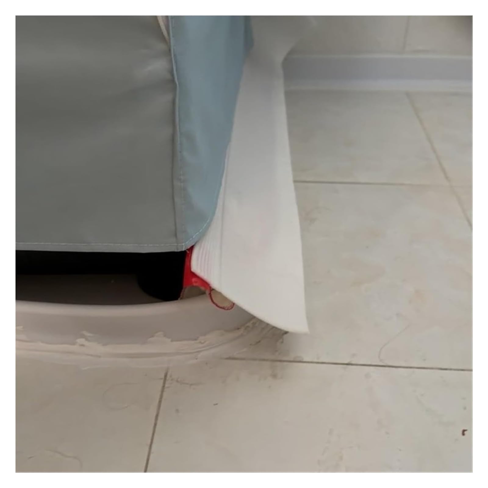 Protector de lluvia de goma autoadhesivo de 1 m y 70 mm (5 unidades)