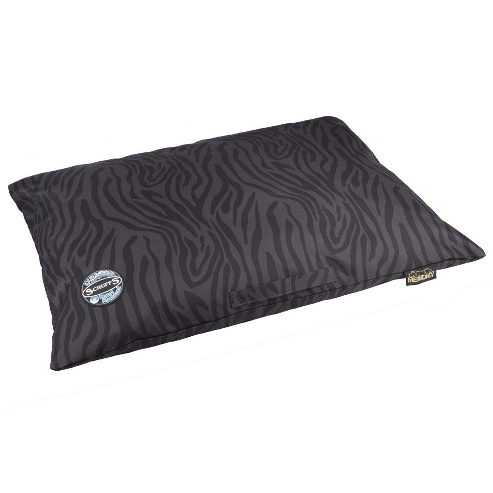 Scruffs Expedition Memory Foam Orthopaedic Pillow (M) Black/Grey