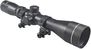 Long Eye Relief Scope 2-7x42 Rangefinder Reticle 30mm Tube Diameter Fits Mosin Nagant 1891/30 M39 with Mount Rings - Jnrtifow
