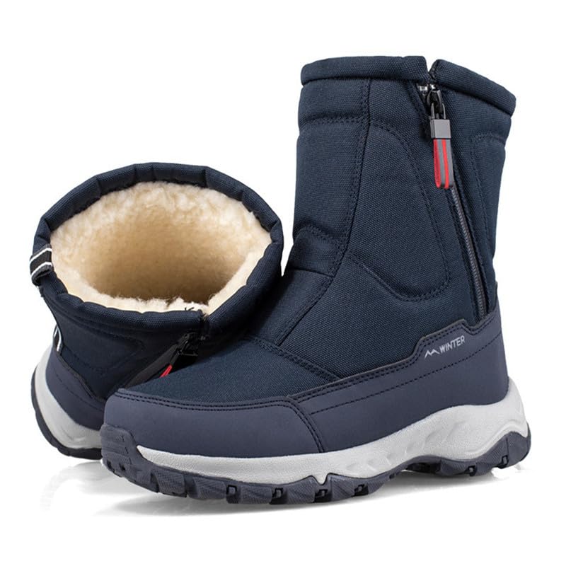 Sawbehind Winter Boots, Men’s Insulated Winter Boots – Warm, Waterproof, and Non-Slip for All-Day Comfort