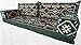 Paletten-Sofakissen, arabisches Sofa-Boden-Sitzset, traditionelles Design, arabisches Lounge-Set, arabisches Majlis, osmanische Couch und Teppich, arabisches Jalsa