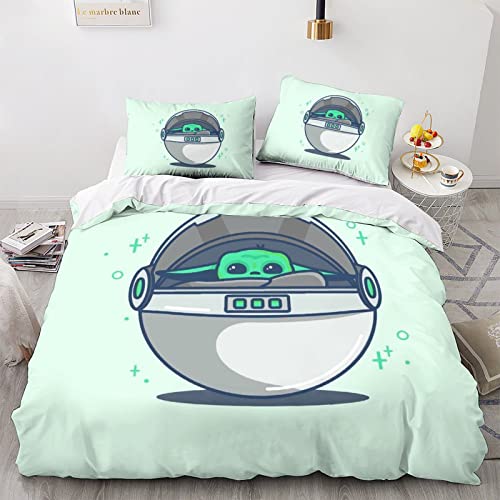 10 Best Baby Yoda Double Bedding Set July 2023