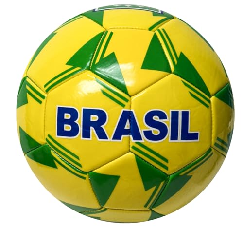 Icon Sports Brasil Soccer Ball Size 4, Brazil Ball #4