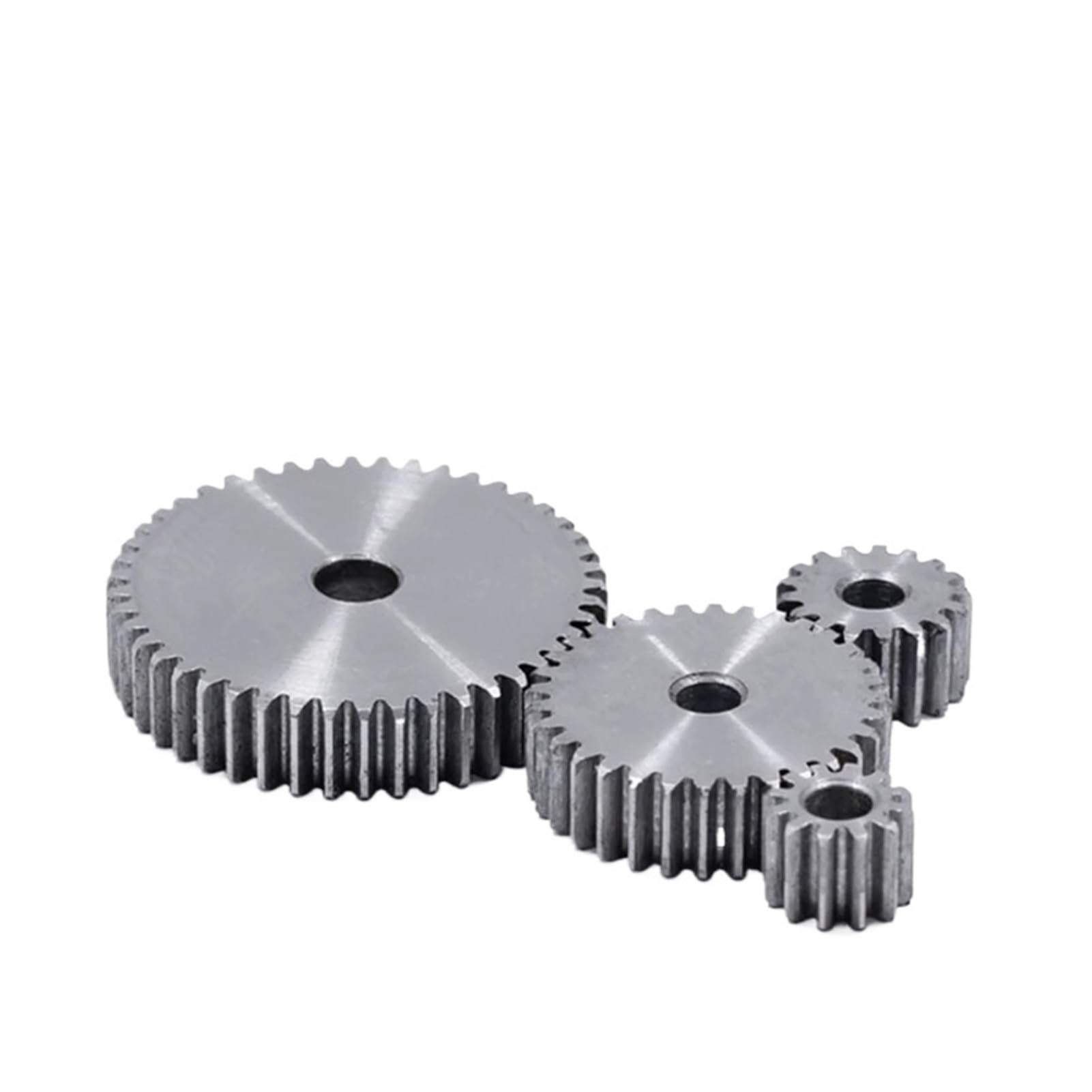 GUTUYEHKEA Spur Gear 1pc 1M 8T-60T Pinion Cylindrical Flat 8-60 Teeth for Mechanical Transmission(1M 18T (Bore 8mm))