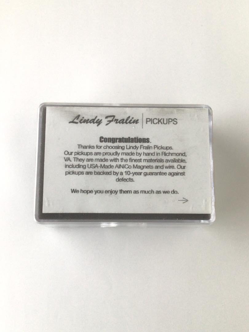 Amazon.co.jp: Lindy Fralinリンディフレーリンストラト用ピックアップ 