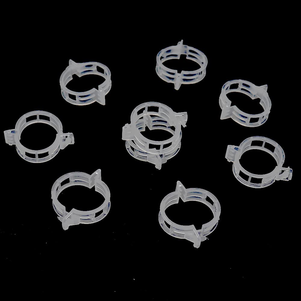 Clip di supporto per piante in plastica riutilizzabile verdura pomodoro vi protezione clip per piante supporto innesto strumenti di fissaggio fornure da giardino  15