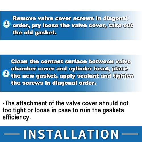 Image of Valve Cover Gasket No.11128655413 Cylinder Head Valve Seal Gasket for BMW 1 (E87) 120 I 2003-2011 Black 1 Set