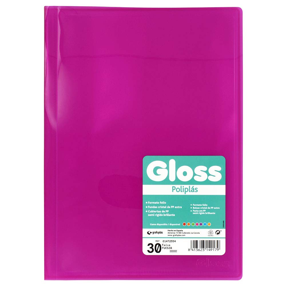 Graffiti 30 Covers Folio Fuchsia
