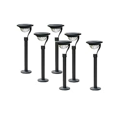 Solar Garden Lights Solar Lights Outdoor Garden Warm Light Solar Path Lamps Pathway Lighting Decoration Led Dual-Use Landscape