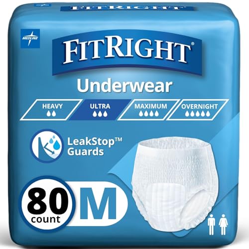 FITRIGHT ULTRA PROTECTIVE UNDERWEAR M, Bag of 20