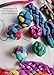 Women's Reversible Handmade Scarf Necklace, Infinity Style, Hand Painted Silk with Non Precious Bead Accents - LRW DESIGNS