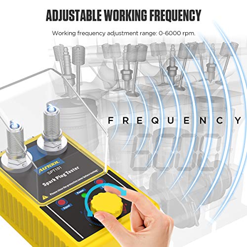 Autool SPT-101 Car Spark Plug Tester,Automotive Engine Ignition Plug Analyzer 110V thumb #2