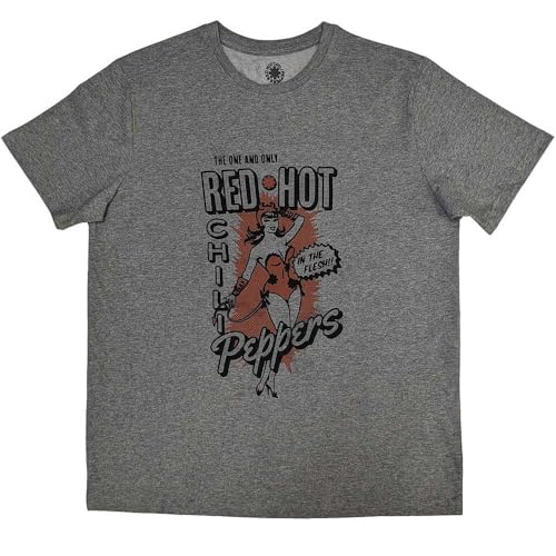 T-shirt Red Hot Chili Peppers In The Flesh idéal pour un look streetwear en festival de musique