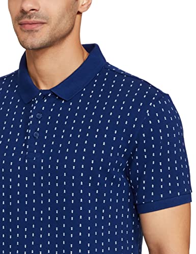 Image of Levi's Men Cotton Regular Fit Printed Polo T-Shirt