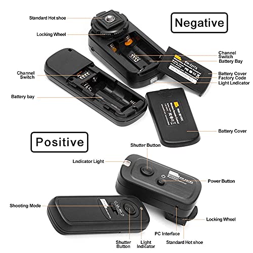Pixel Rw-221 N3 Digital Wireless Remote Control Wired Shutter Release Intervalometer For Dslr Canon Eos 5D Mark Iv 5D 6D 7D Mark R5 50D 40D 30D 20D 10D D60 D30 D2000 #TOP3
