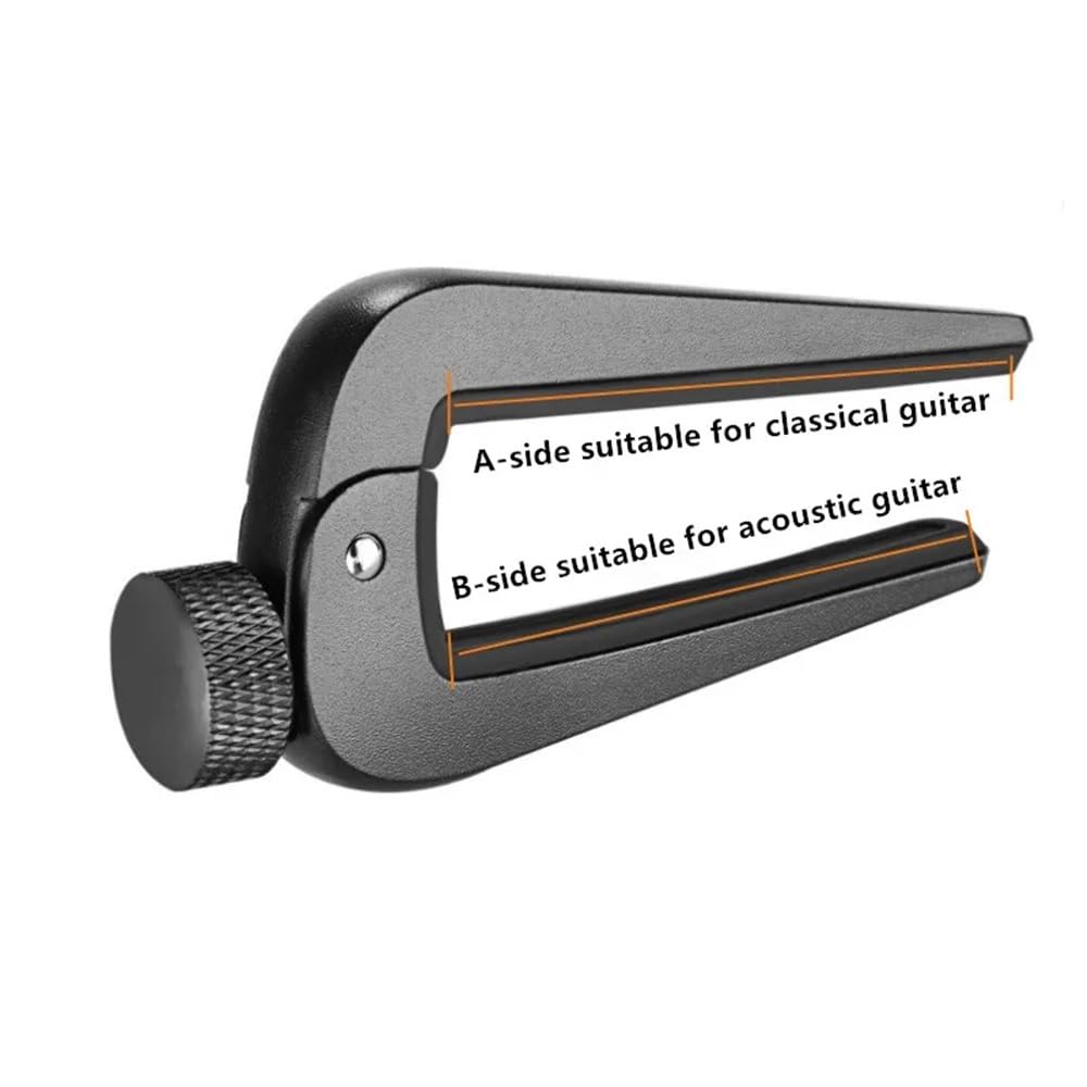 Clips de afinación de guitarra Afinador de guitarra Cejilla de guitarra Accesorios de guitarra Fácil de usar Portátil Sujeta las cuerdas de forma segura Se adapta a una amplia gama de estilos musicale