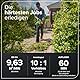 40V Akku-Laubsauger/Laubbläser Greenworks mit bürstenlosem Motor GD40BVK2X, 370 km/h, 14.17 m³/min, 45l Fangsack, 3 Jahre Garantie und 5Ah Akku & Universal Ladegerät +Bonus 4Ah batterie