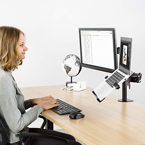 Vivo Universal Adjustable 10 To 15.6 Inch Laptop Mount Holder For Vesa Compatible Monitor Arms, Notebook Tray Stand-Lap3 #TOP7