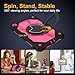 Case for Samsung Galaxy Tab A9 Plus 11 Inch 2023(SM-X210/X216/X218), Auorld Rugged Case for Samsung Galaxy A9+ Tablet with Screen Protector 360 Rotating Stand Shoulder Strap Pen Holder,rose