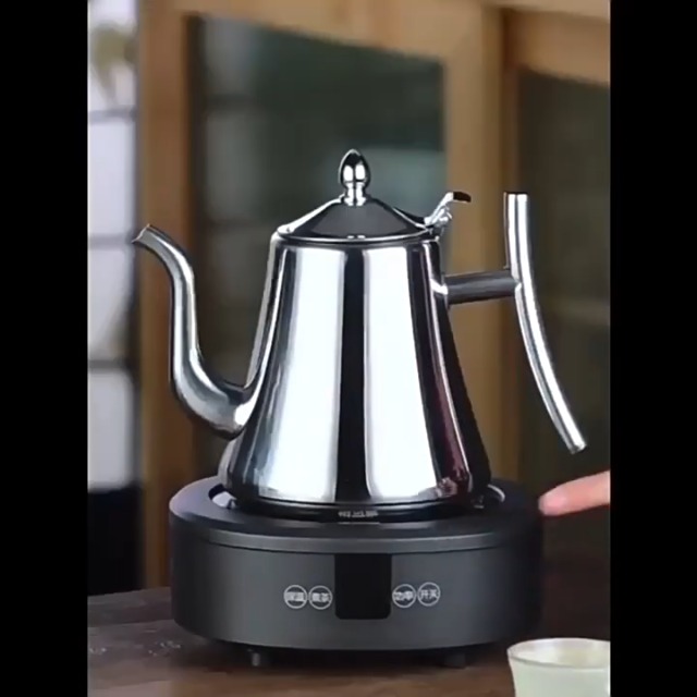 Bollitore A Collo Di Cigno In Acciaio Inox - 2 Litri, Con Infusore, Per Tè E Caffè - Foto 8