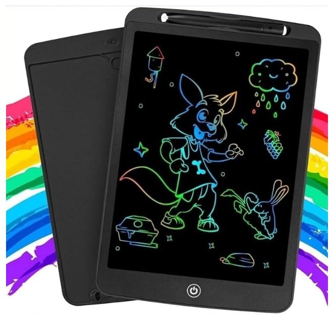 Lousa Mágica Infantil Digital Tablet Escrita Colorida Para Desenh...