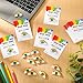 Spakon 50 Sets Back to School Gifts for Students Rainbow Erasers Eraser Your Fear Motivational Greeting Cards Inspirational First Day Student Gifts Back to School Supplies