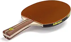Killerspin JET200 Raquete de pingue-pongue, raquete de tênis de mesa, equipamento de tênis de mesa para iniciantes, raquete de tênis de mesa com lâmina de madeira, punhos básicos de borracha Jet