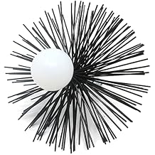 Midwest Hearth 4-Inch Round Pellet Stove Chimney Cleaning Brush Made in USA