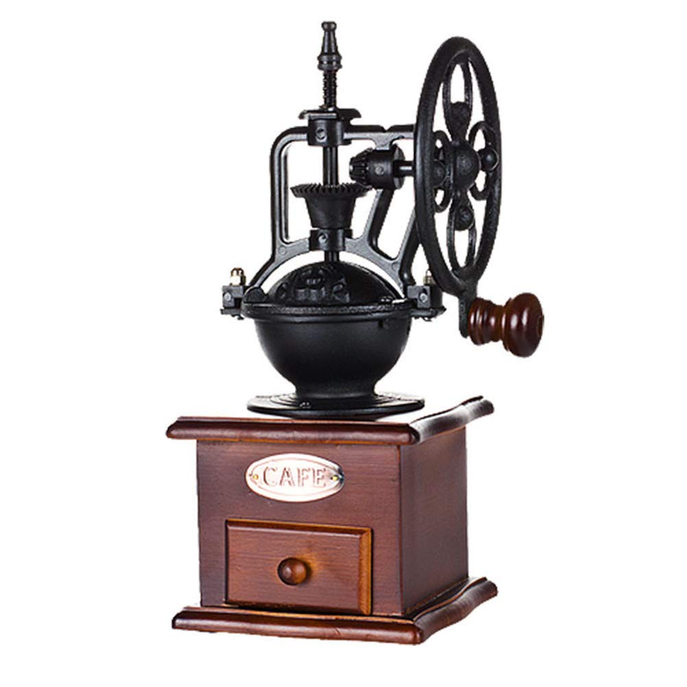 Manuale Del Chicco Di Caffè Retrò Classico In Ghisa Manovella Caffè Regolazioni Di Routine Regolabili Mulino Con Ceramica Rettifica Core Regalo Portatile Per Gli Amanti Del Caffè