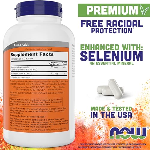 NOW Foods OSB0086 N-Acetylcysteine Supplement