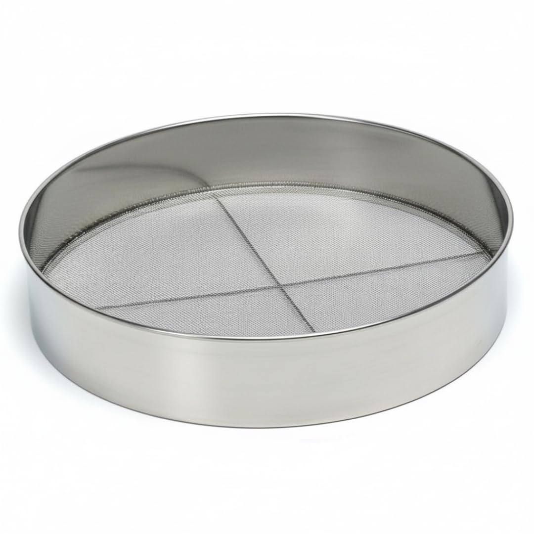 DIVAYANSHI Heavy Duty Soil Sifter for Gardening & Compost | Durable Metal Mesh Screen for Soil, Sand, Gravel & Rock Filtering | Garden Tool for Home, Nursery & Landscaping Use-image-5